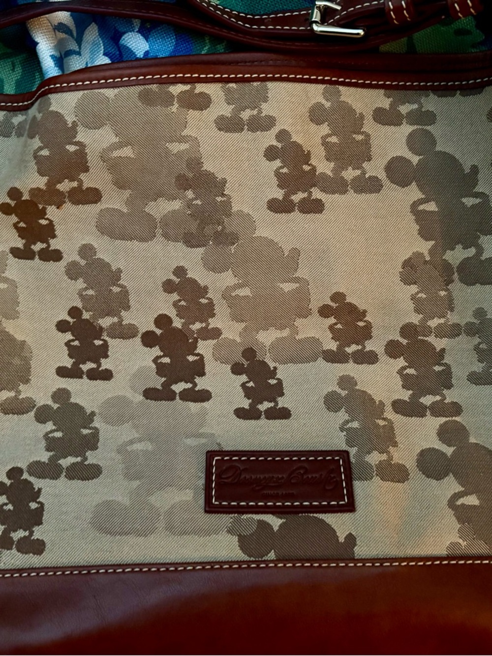 2012 Dooney & Bourke Mickey Camo Shoulder Bag